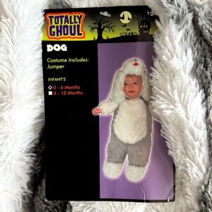Totally Ghoul Infant's Shaggy DOG Costume Jumper One Piece 0-6 Months